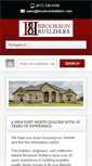 Mobile Screenshot of brooksonbuilders.com